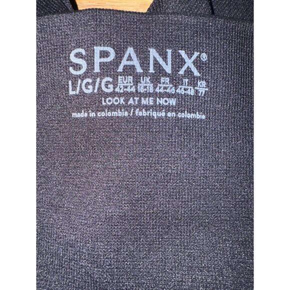 Spanx Black Leggings Size Large 10-12 Ecocare Ankle High-Waisted Womens NWT - Picture 4 of 6